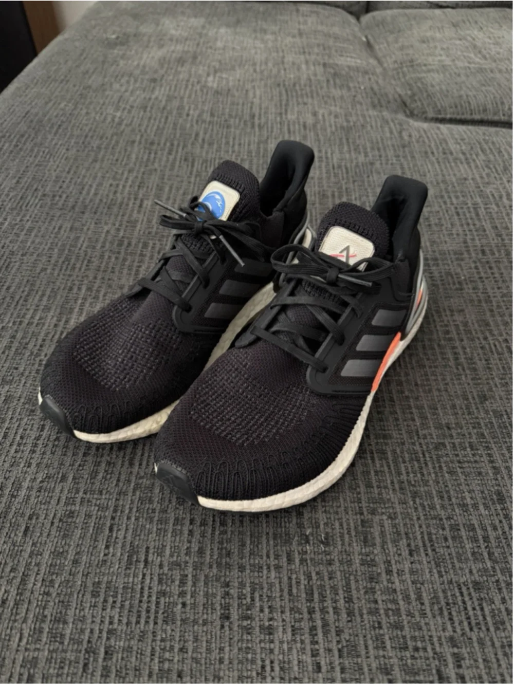 Adidas UltraBoost 20 x NASA Core US Men's Size 8 Black White 2020 FX7979